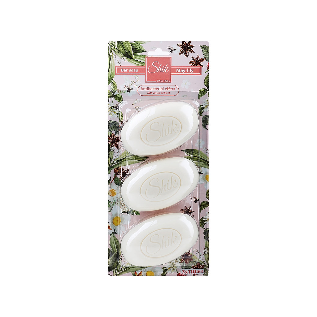 Тверде мило Shik Конвалія 3 х 115 г (4820023360549) - зображення 1