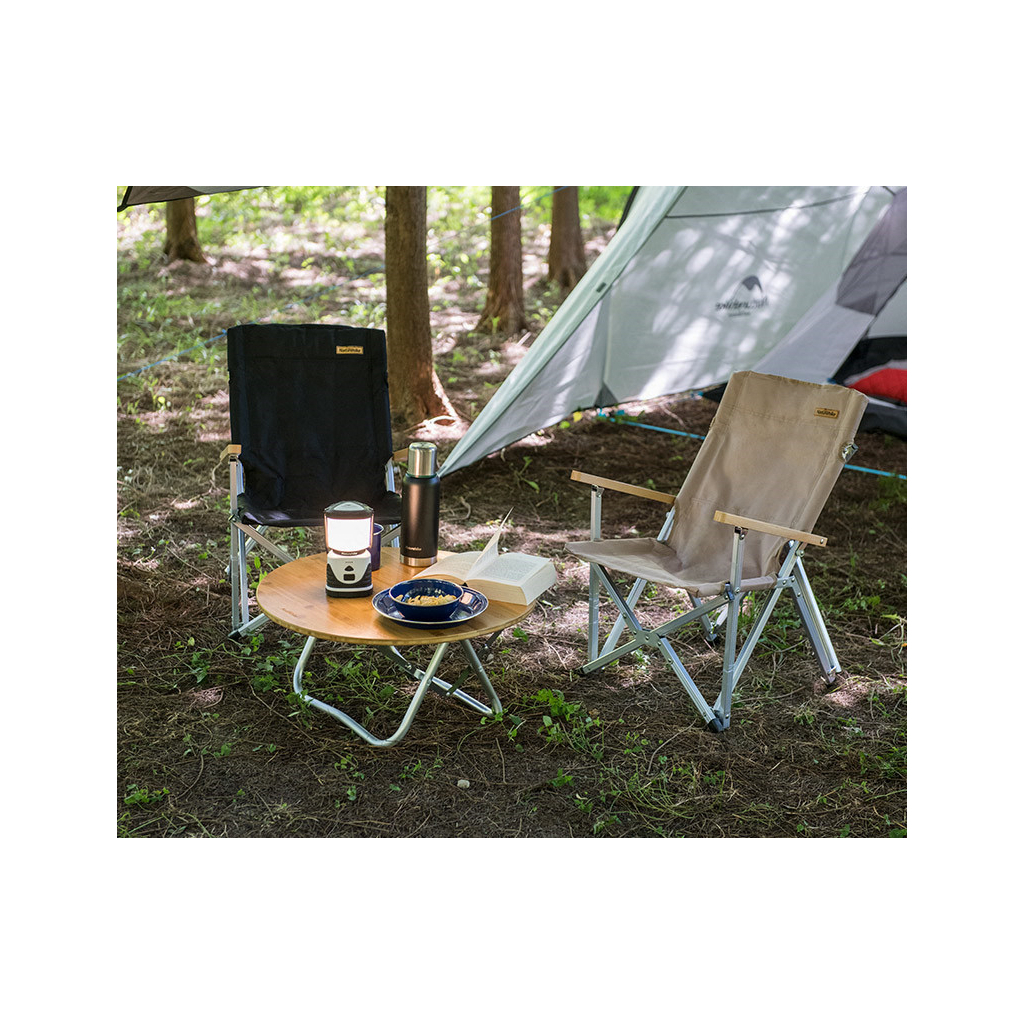 Крісло складане Naturehike Shangye NH19JJ004 Black (6927595739297) - зображення 3