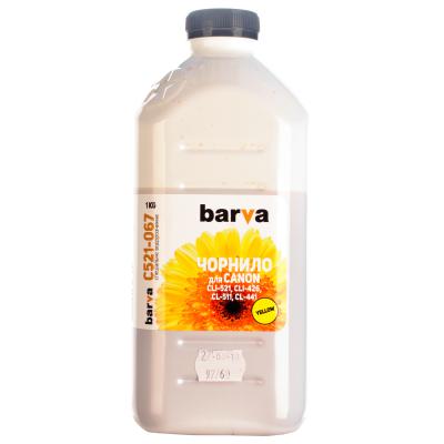 Чорнило Barva CANON CLI-521/CL-511 1кг YELLOW (C521-067) - зображення 1