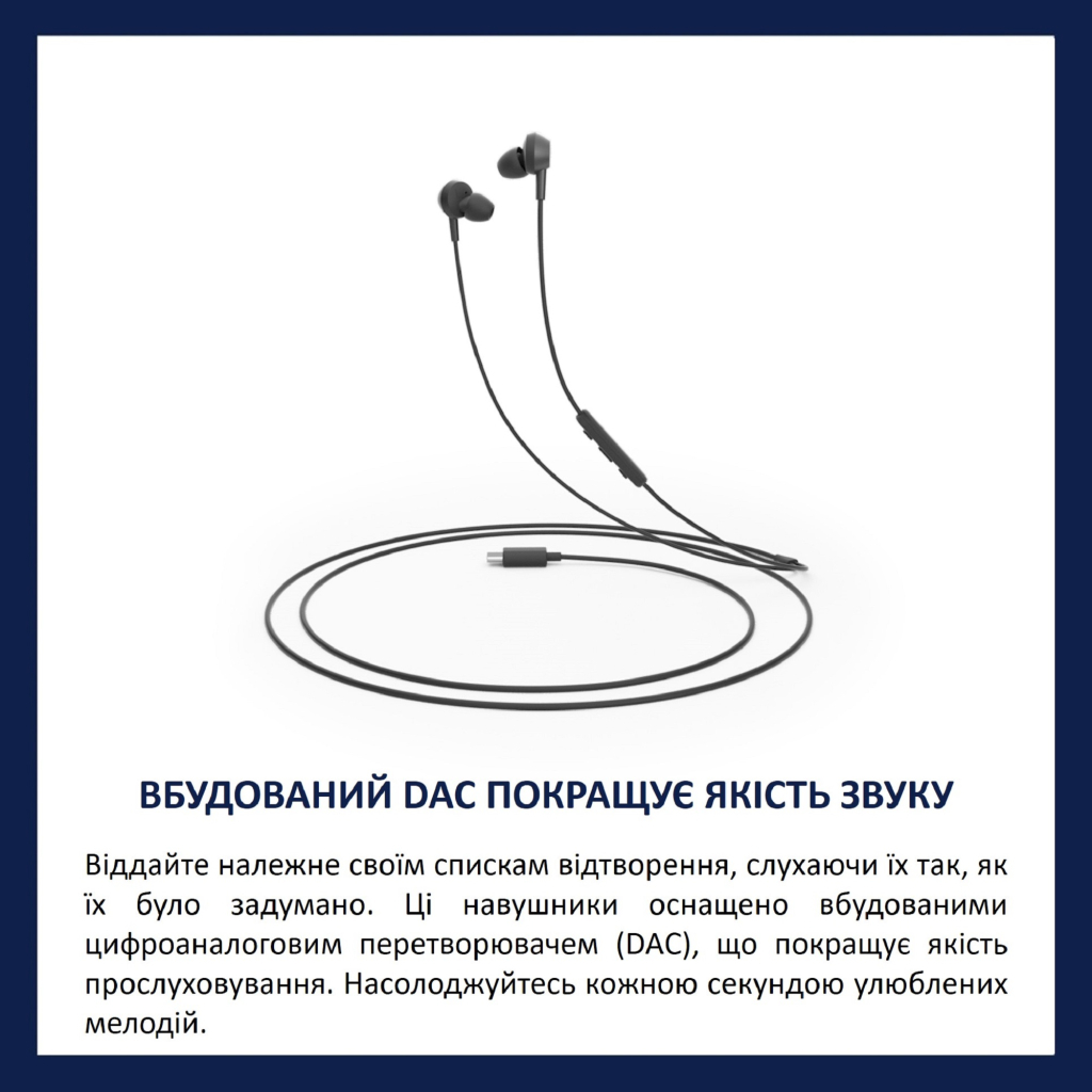 Навушники Philips TAE5008BK/00 USB-C Black (TAE5008BK/00) - зображення 7