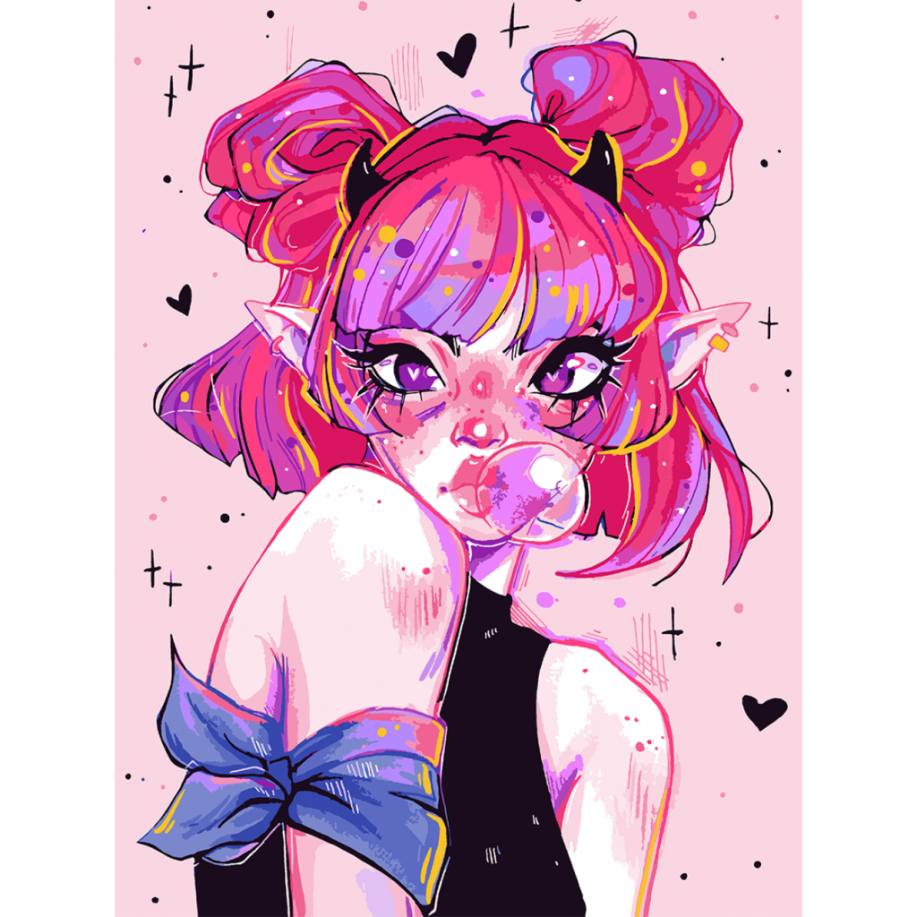 Картина по номерам Santi Анімель 30*40см ©nila_art_art (954396) - зображення 1