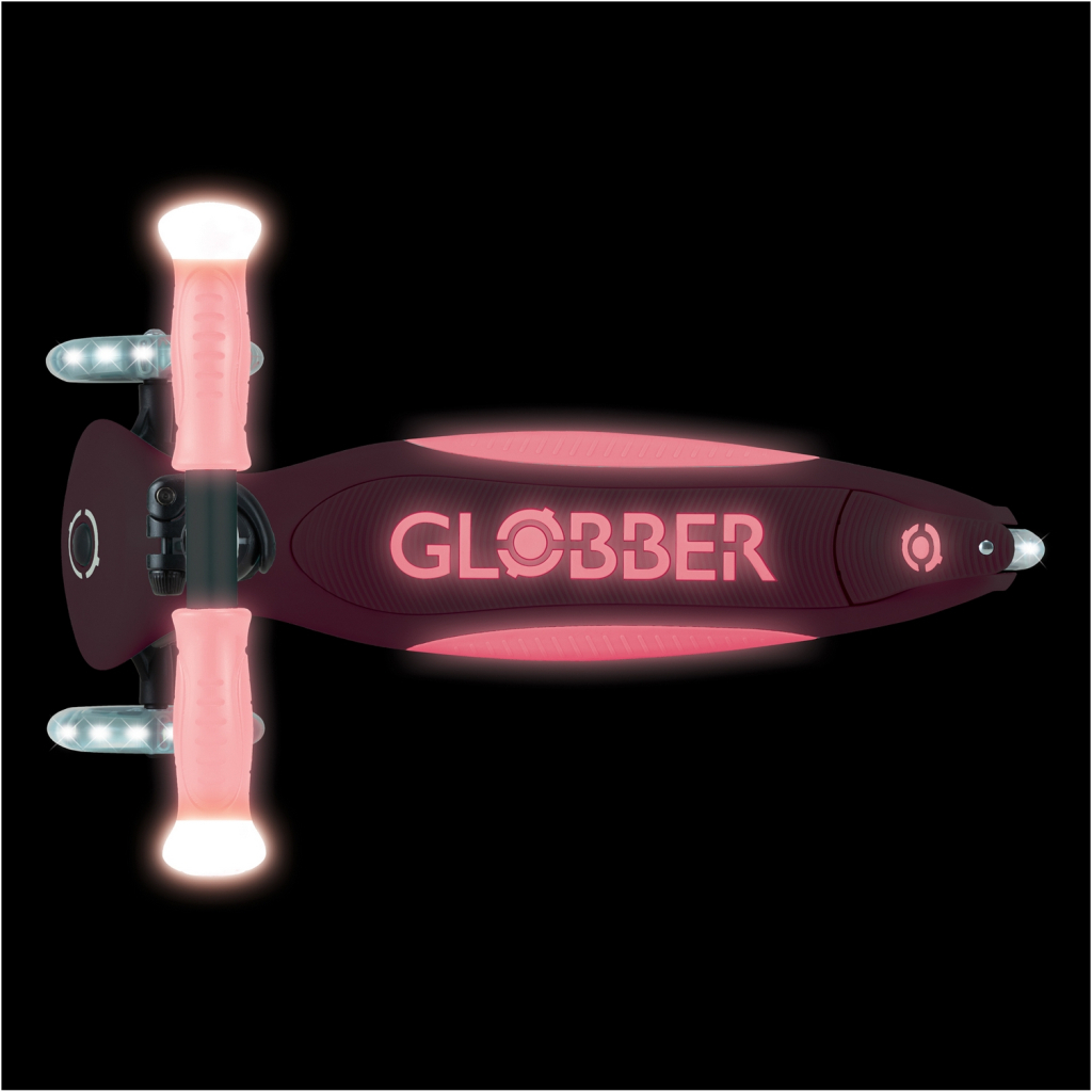 Самокат Globber Elite колеса з підсвіткою Рожевий (839-110) - зображення 9