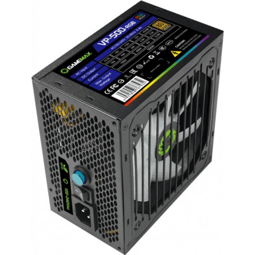 Блок живлення Gamemax 500W (VP-500-RGB) - зображення 7