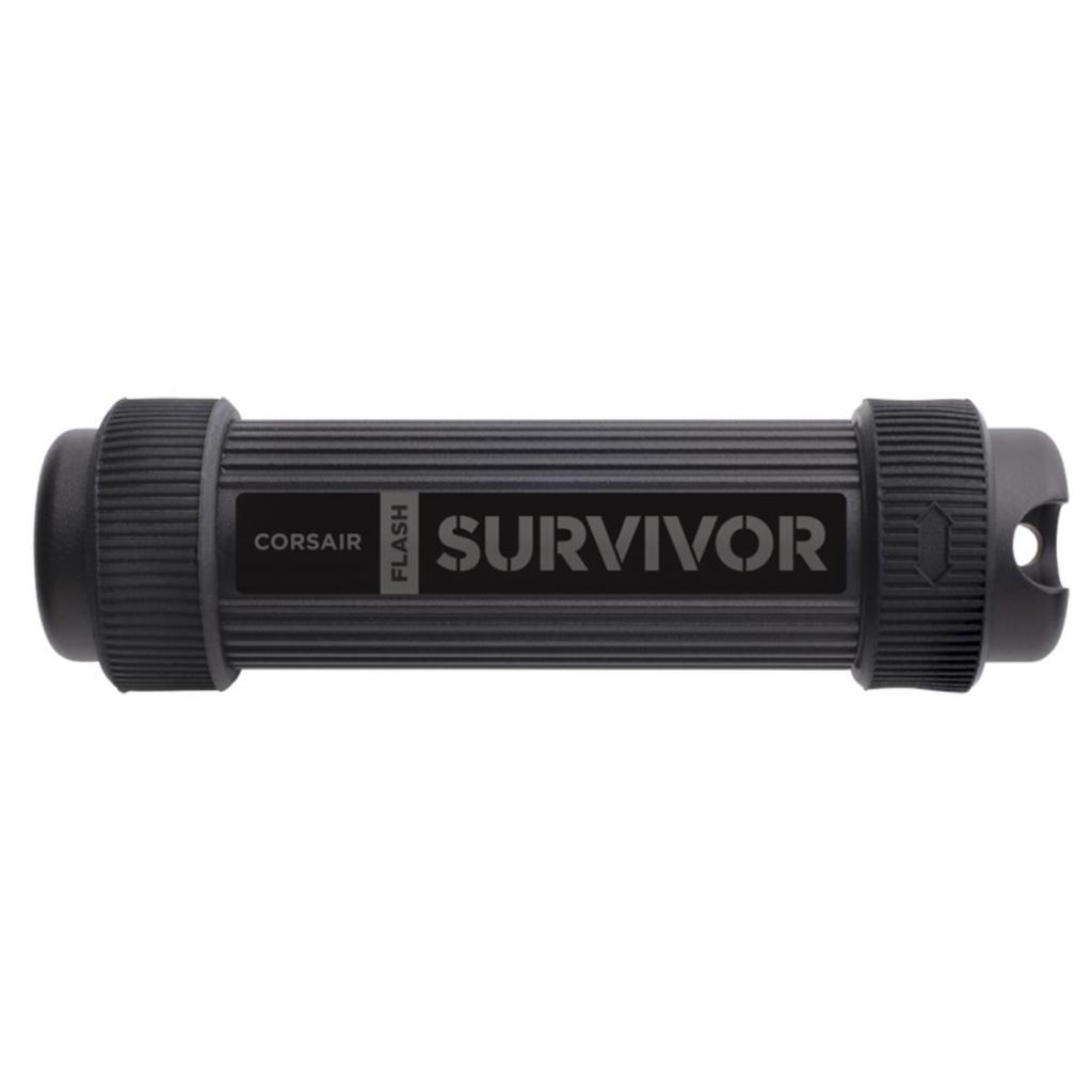 USB флеш накопичувач Corsair 1TB Survivor Stealth Grey USB 3.0 (CMFSS3B-1TB) - зображення 1