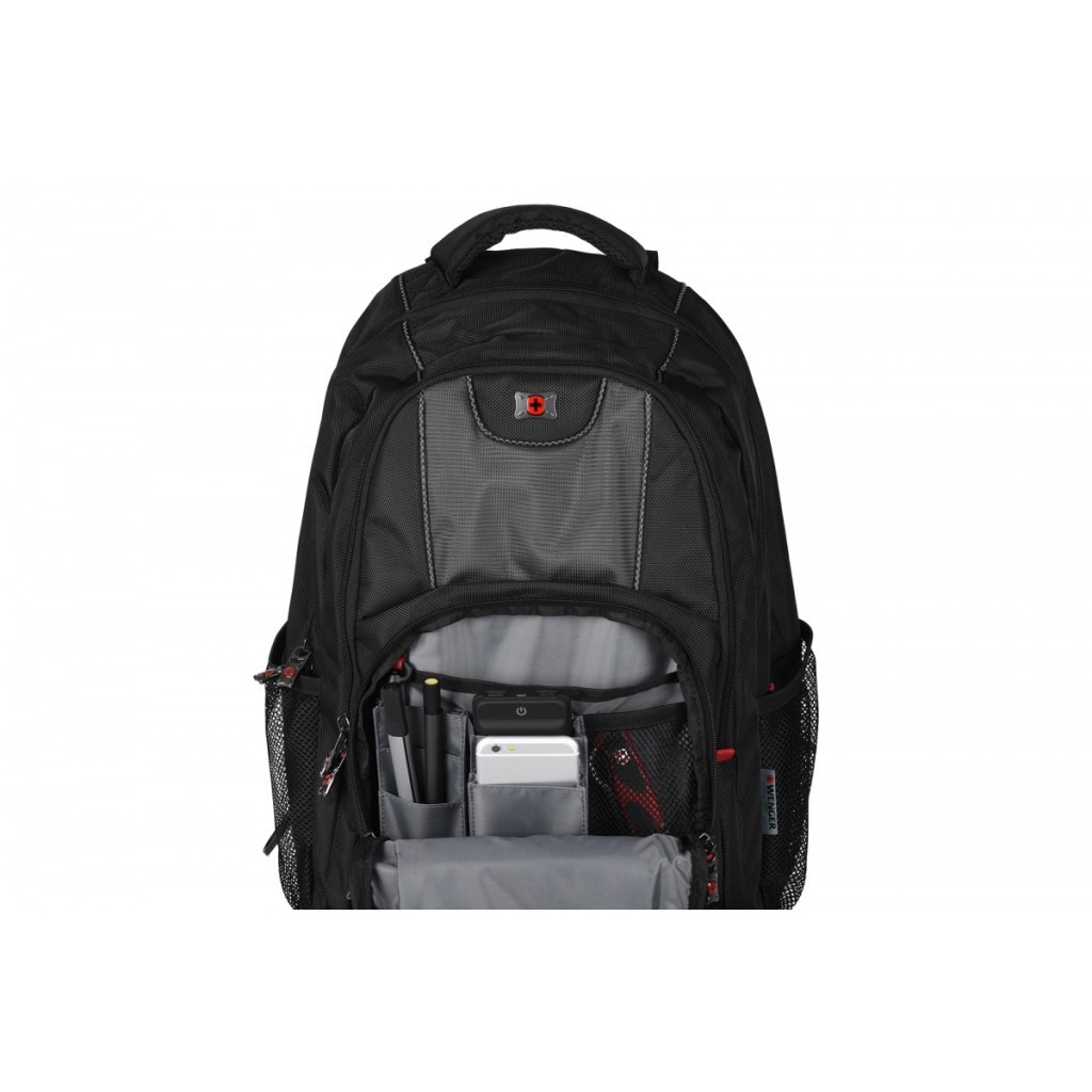Рюкзак для ноутбука Wenger 16" Pillar Black/Gray (600633) - зображення 7