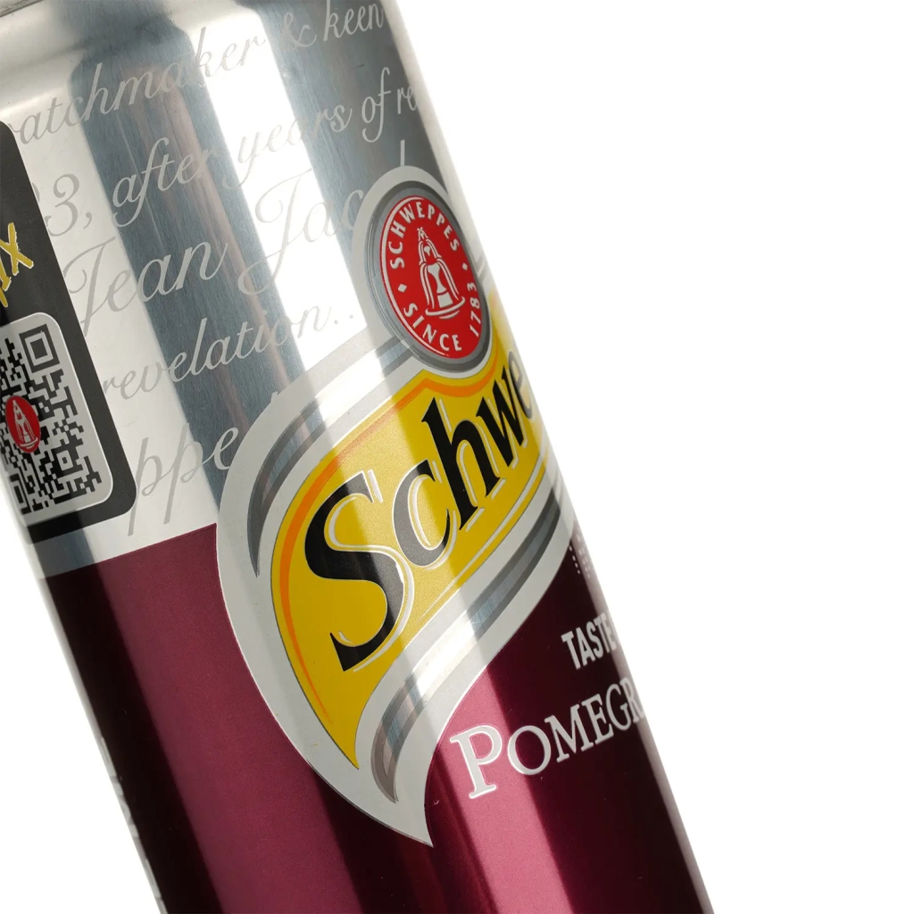 Напій Schweppes Pomegranate Безалкогольний сильногазований 330 мл (5449000030856) - зображення 4