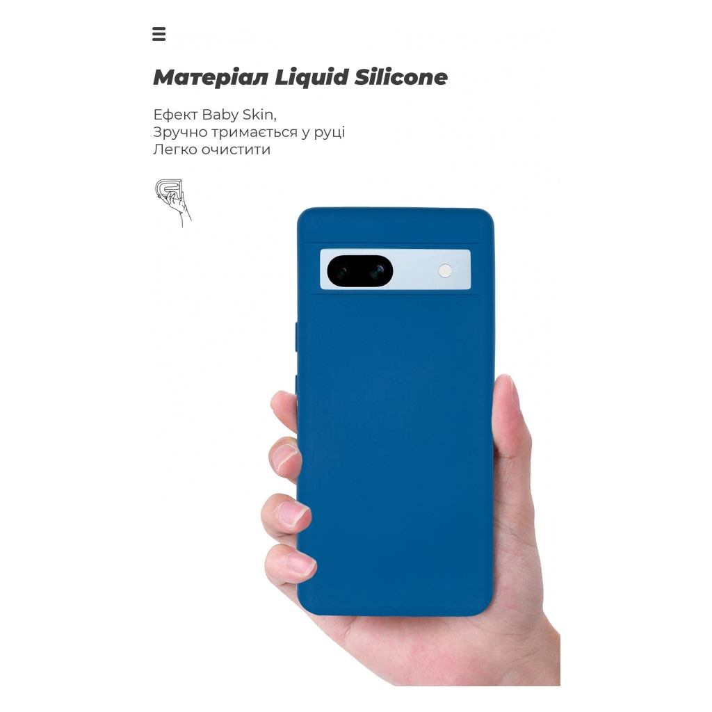 Чохол до мобільного телефона Armorstandart ICON Case Google Pixel 7a Blue (ARM70909) - зображення 7