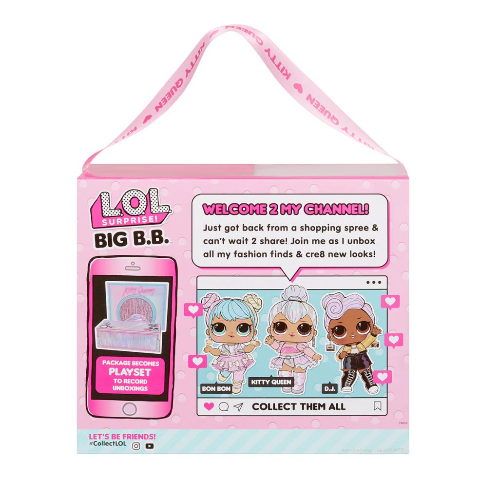 Лялька L.O.L. Surprise! мега серії Big B.B.Doll - Королева Кітті (573074) - зображення 8