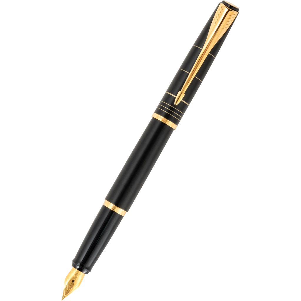 Ручка пір'яна Parker P РП Latitude F45Ч чорна (F45Ч) - зображення 2