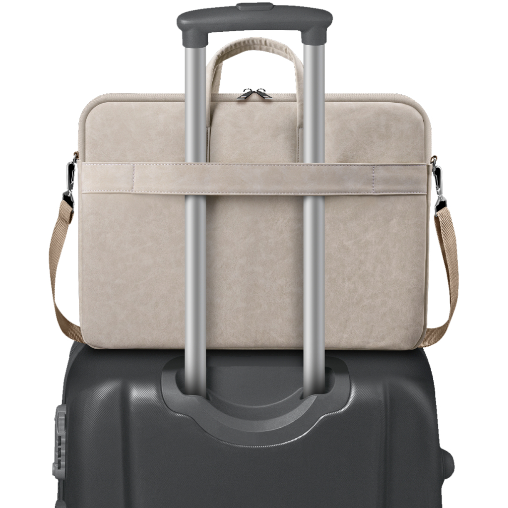 Сумка для ноутбука Defender 15.6" Solid PU beige (26126) - зображення 5