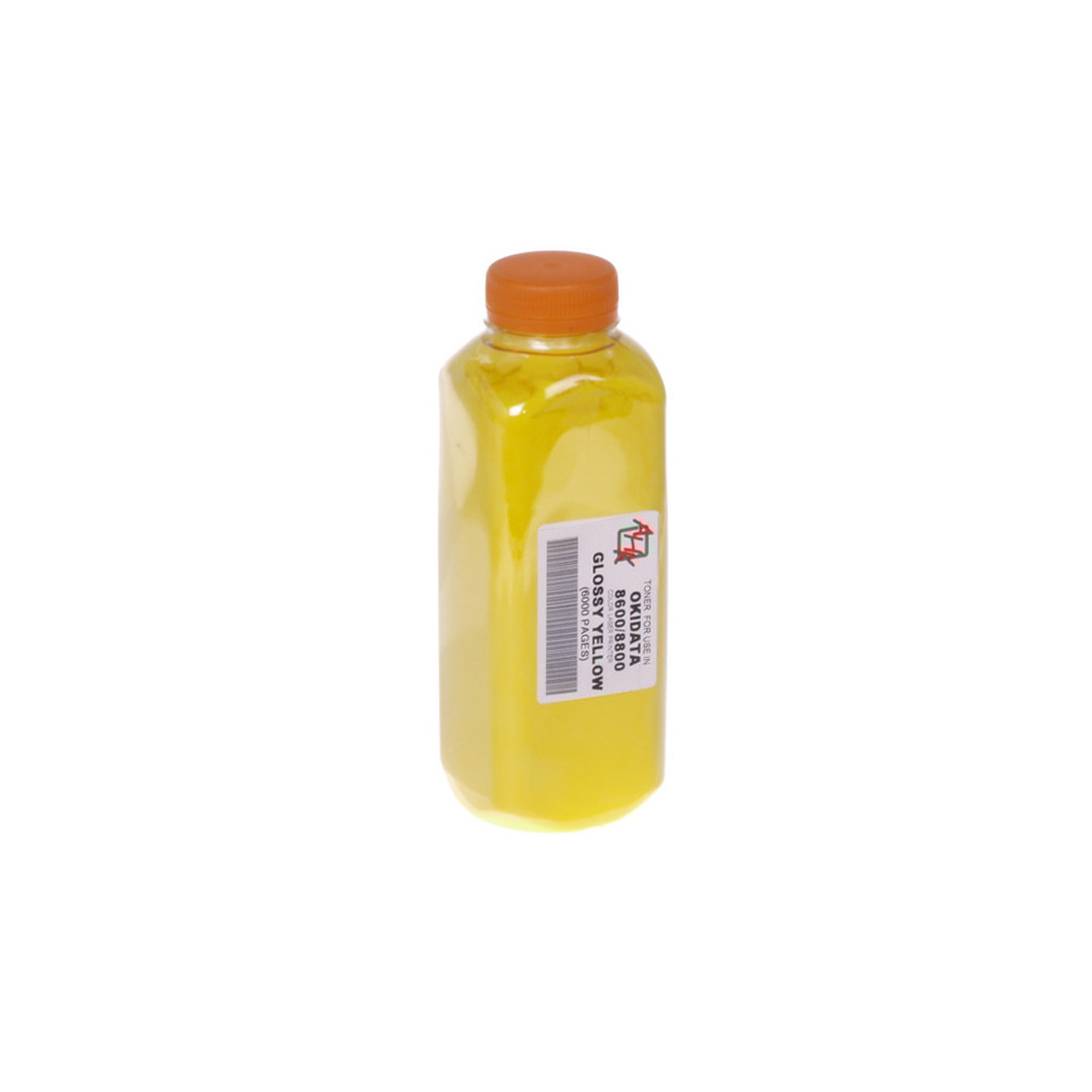 Тонер AHK OKI C8600/8800, 160г Yellow Glossy (1502100) - зображення 1