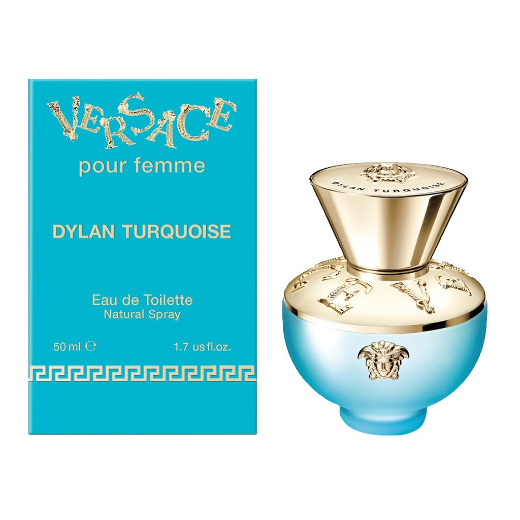Туалетна вода Versace Pour Femme Dylan Turquoise 50 мл (8011003858545) - зображення 2