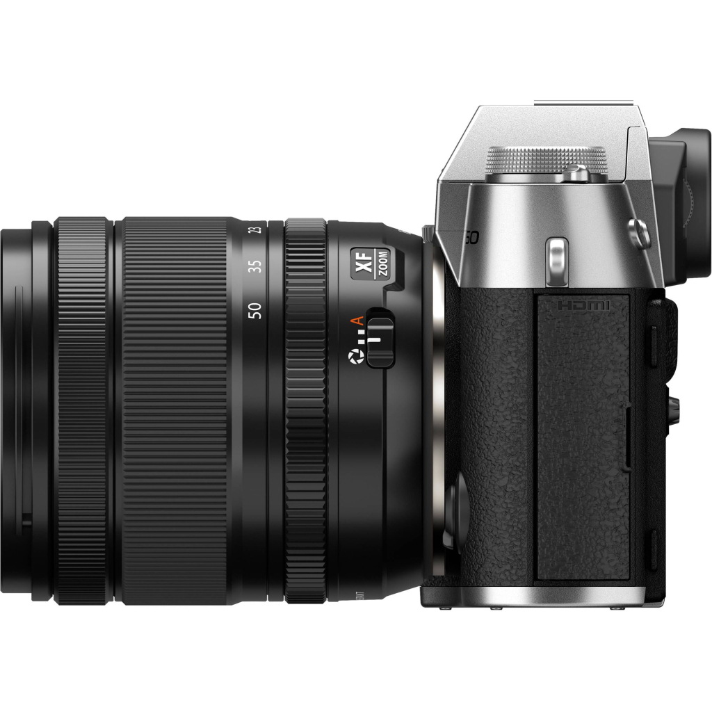 Цифровий фотоапарат Fujifilm X-T50 + XF16-50mmF2.8-4.8 R LM WR Kit Silver (16828569) - зображення 4