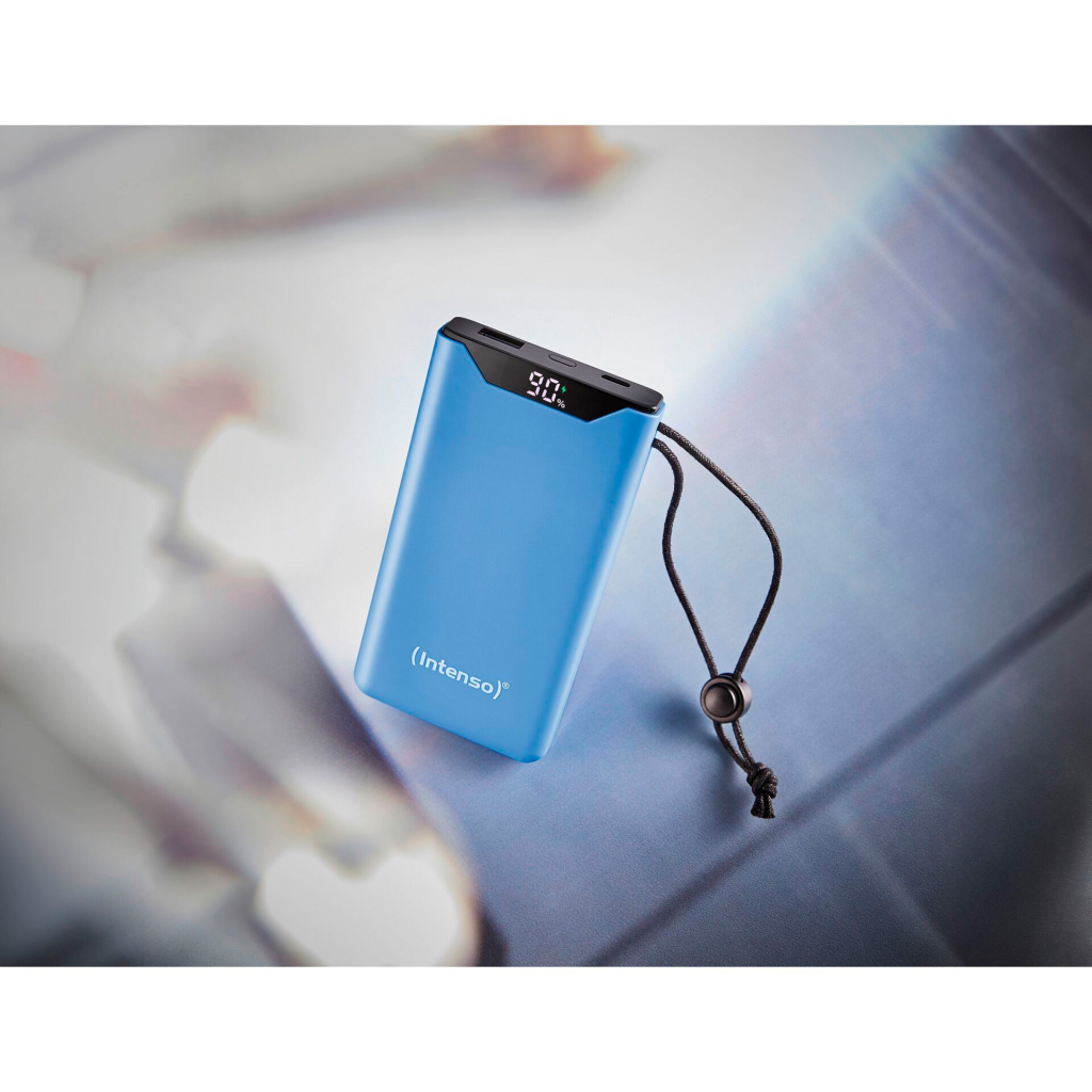 Батарея універсальна Intenso F10000 10000mAh QC/3.0 blue (7332035) - зображення 10