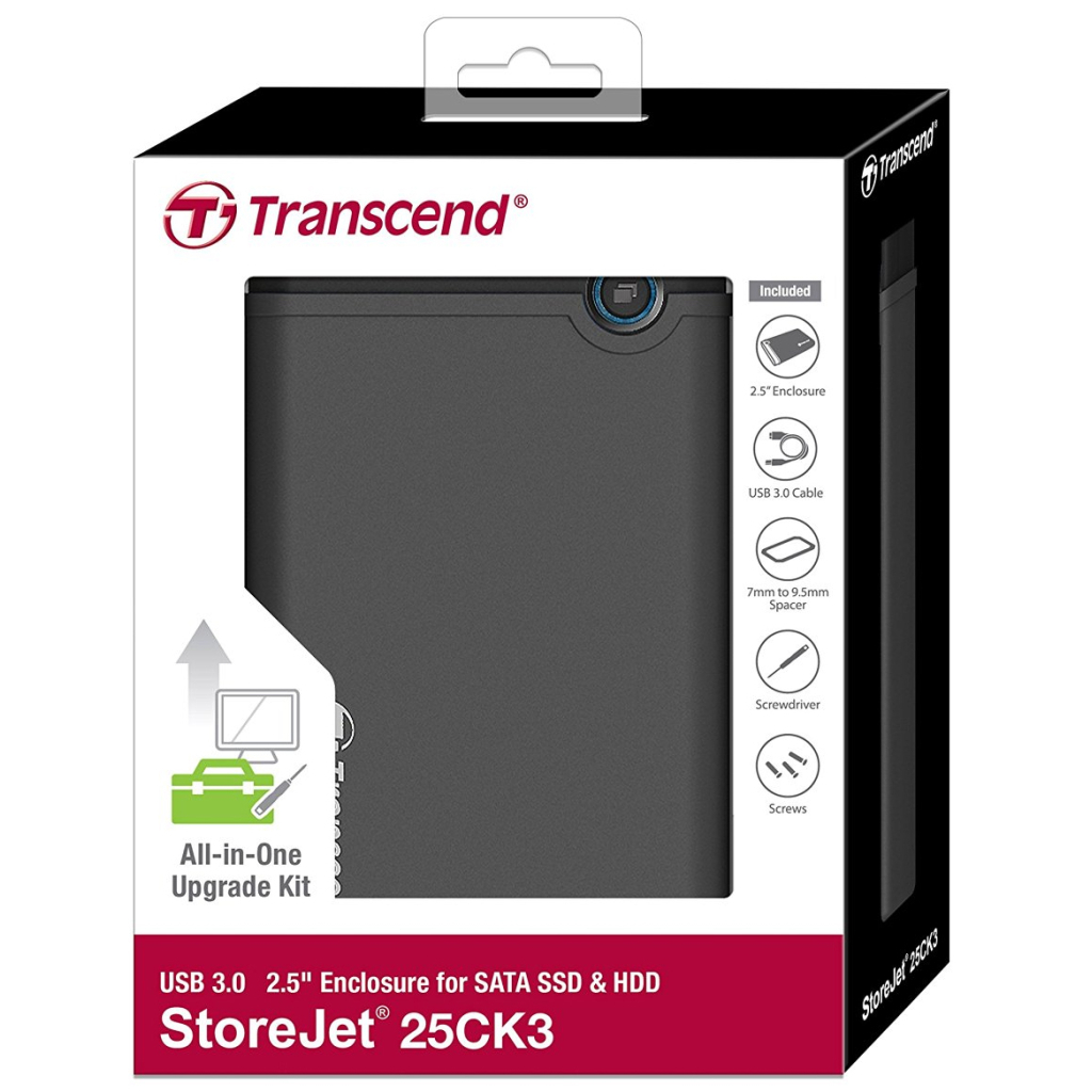 Кишеня зовнішня Transcend TS0GSJ25CK3 - зображення 4