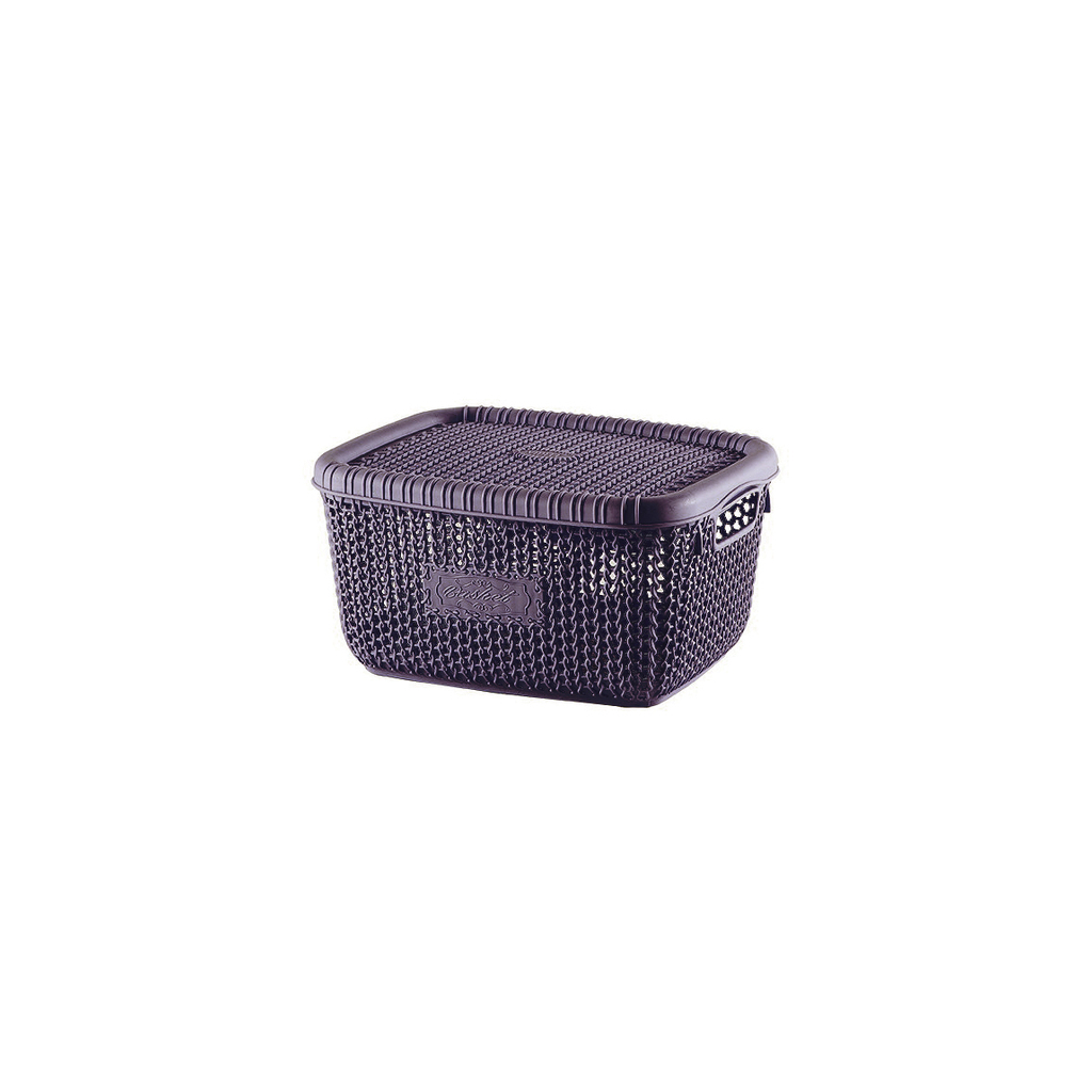 Кошик для зберігання Violet House 1009 Віолетта Plum 5 л (1009 Віолетта PLUM з/кр. 5 л) - зображення 1