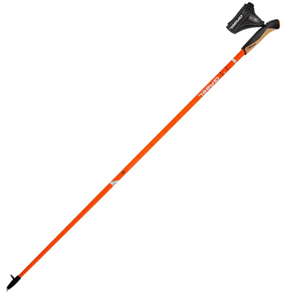 Палиці для скандинавської ходи Gabel X-1.35 Active Knife Red/Orange 120 (7009361151150) (DAS302697) - изображение 5