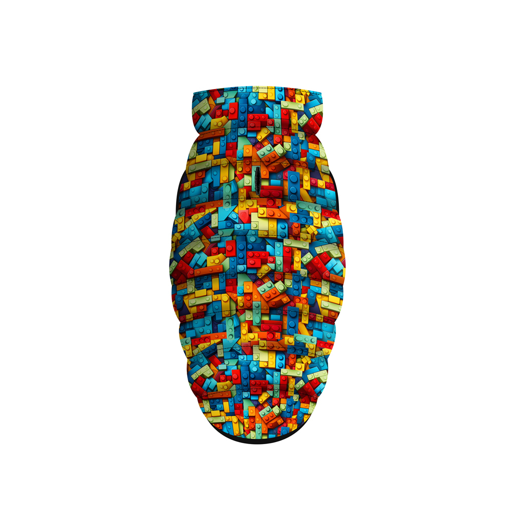 Курточка для тварин WAUDOG Clothes Блоки M 50 (410-4056) - зображення 4