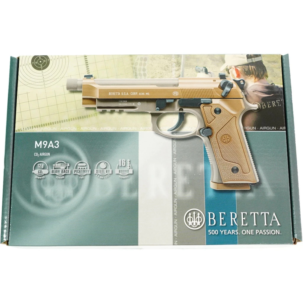 Пневматичний пістолет Umarex Beretta M9A3FDE Blowback (5.8347) - изображение 12