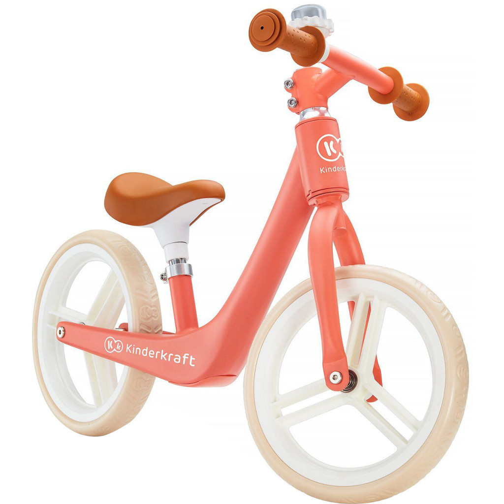 Біговел Kinderkraft Fly Plus Coral (KKRFLPLCRL0000) (5902533915040) - зображення 1