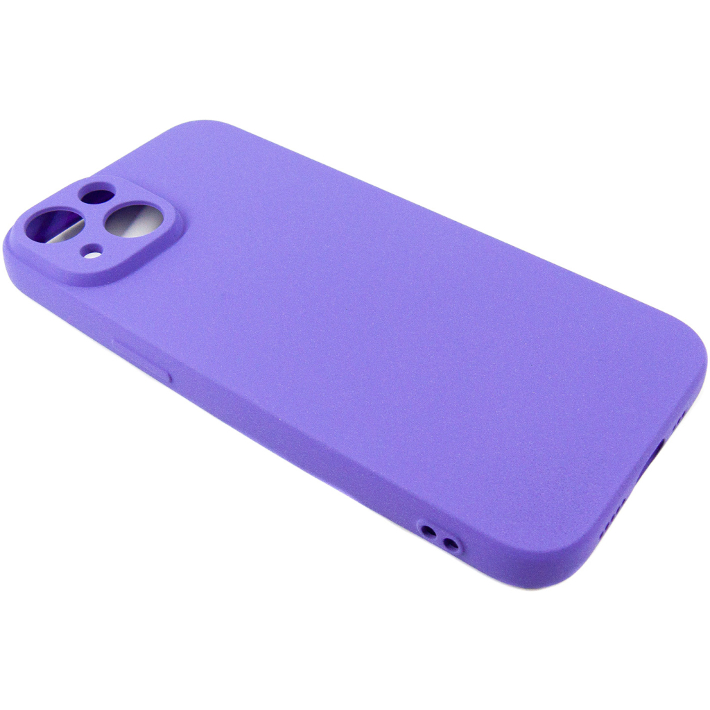Чохол до мобільного телефона Dengos Carbon iPhone 14 purple (DG-TPU-CRBN-157) - зображення 3