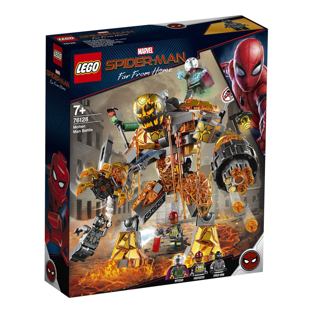 Конструктор LEGO Super Heroes Бій з Розплавленою людиною 294 деталей (76128) - зображення 1