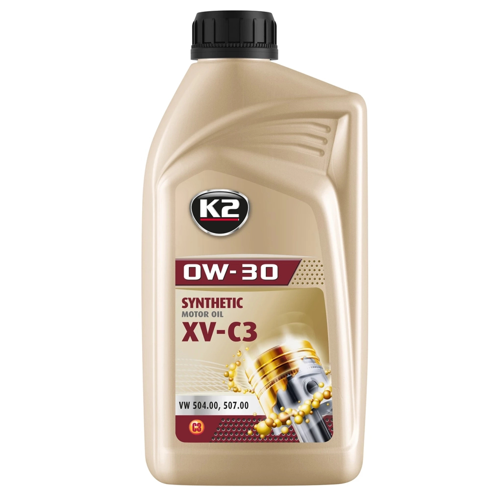 Моторна олива K2 Synthetic XV-C3 0W-30 1 л (O0331S) - зображення 1