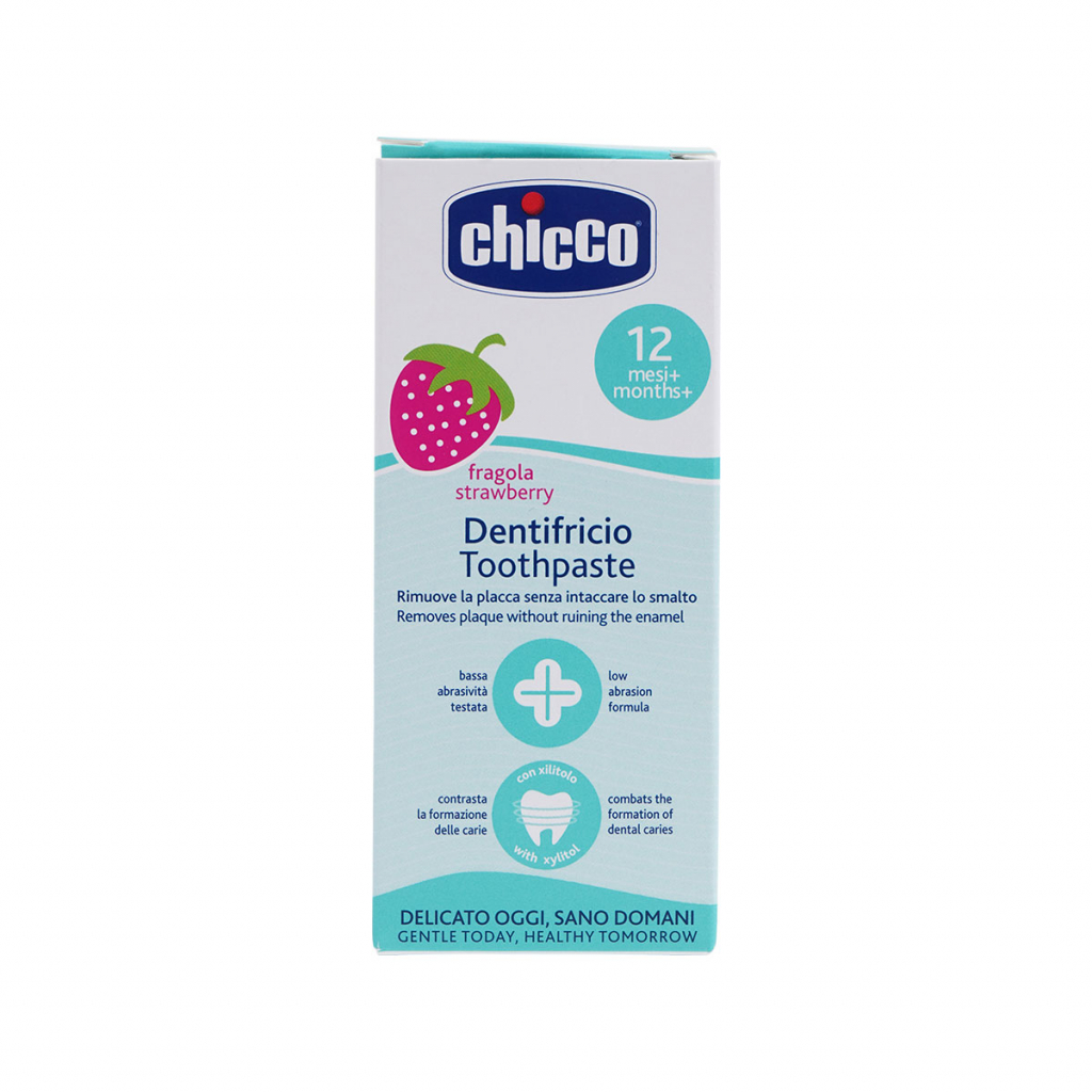 Дитяча зубна паста Chicco Клубника 50 мл (02321.10) - изображение 2