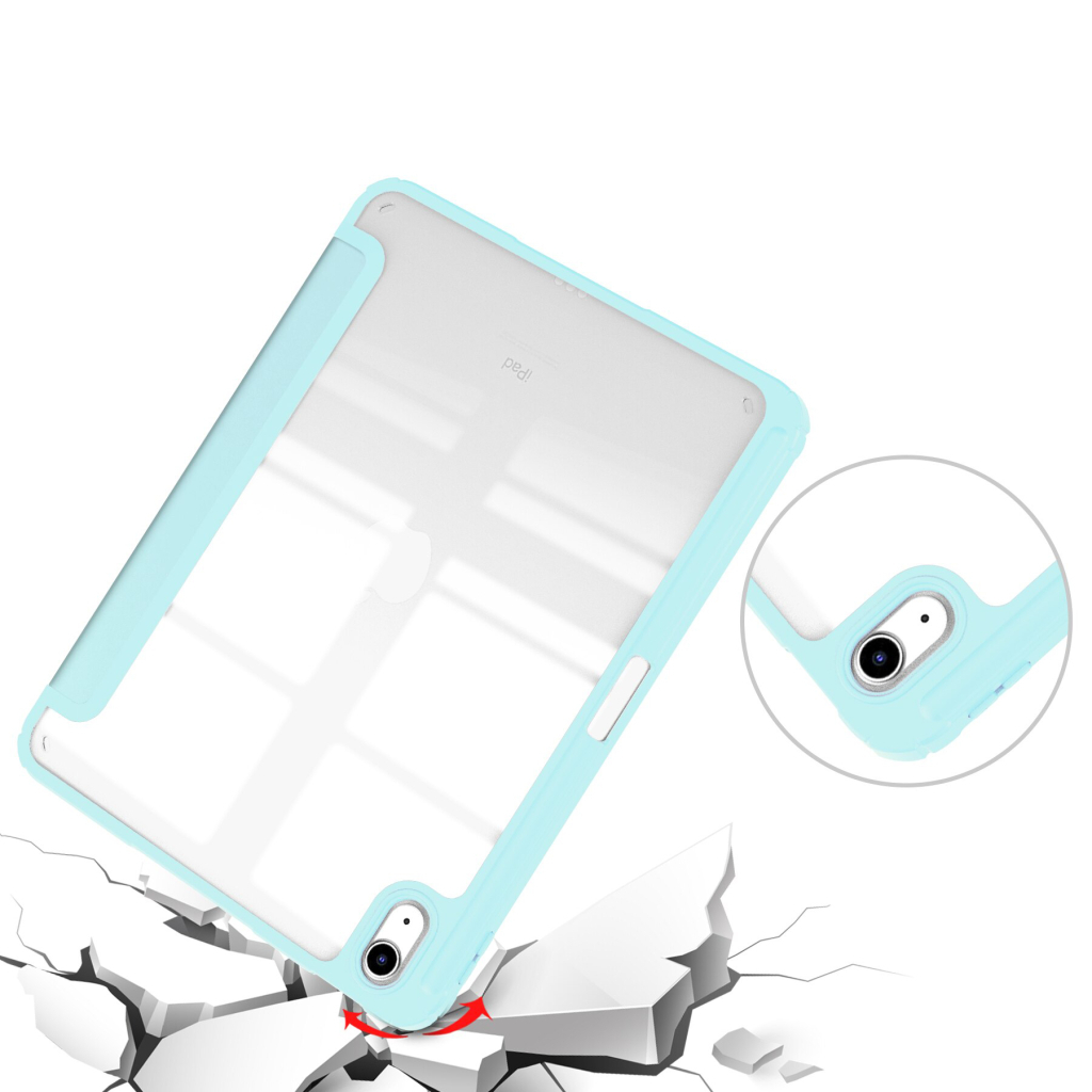 Чохол до планшета BeCover Soft Edge BeCover Apple iPad 10.9" 2022 Light Blue (709205) - изображение 5
