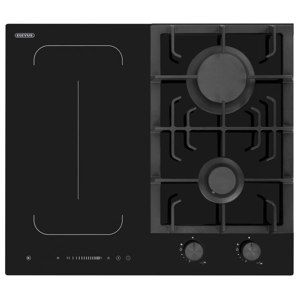Варочна поверхня Eleyus H1СBHG SLME 60 BL I2 CF - зображення 2