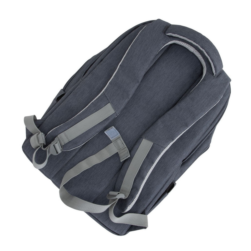 Рюкзак для ноутбука RivaCase 17.3" 7567 Prater, anti-theft (7567DarkGrey) - зображення 9