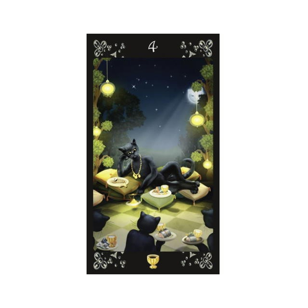 Гральні карти Scarabeo Таро Чорних Котів (Black Cats Tarot) (EX202UK) - изображение 3
