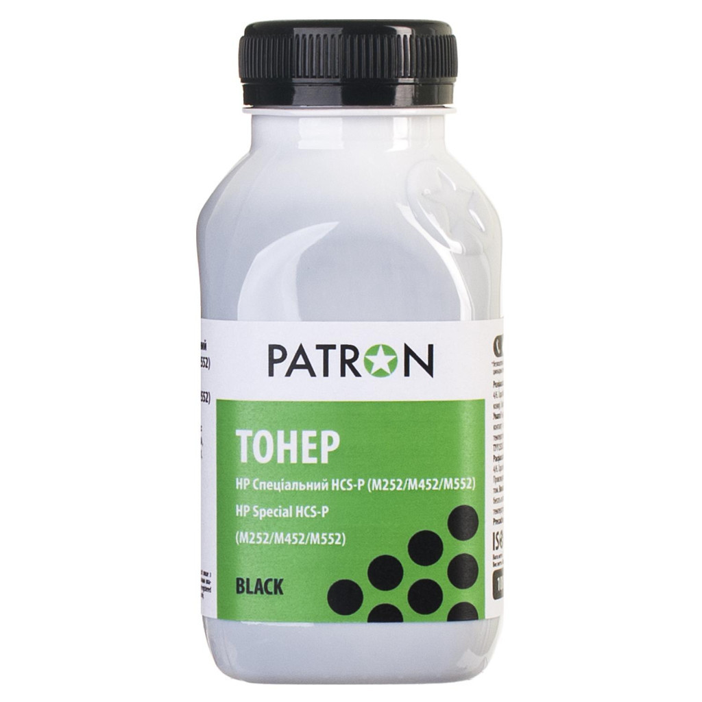 Тонер Patron HP CLJ CP1025/CP1215/M252/M452/M552/5500 BLACK 100 г (PN-HCS-P-B-100) - зображення 2