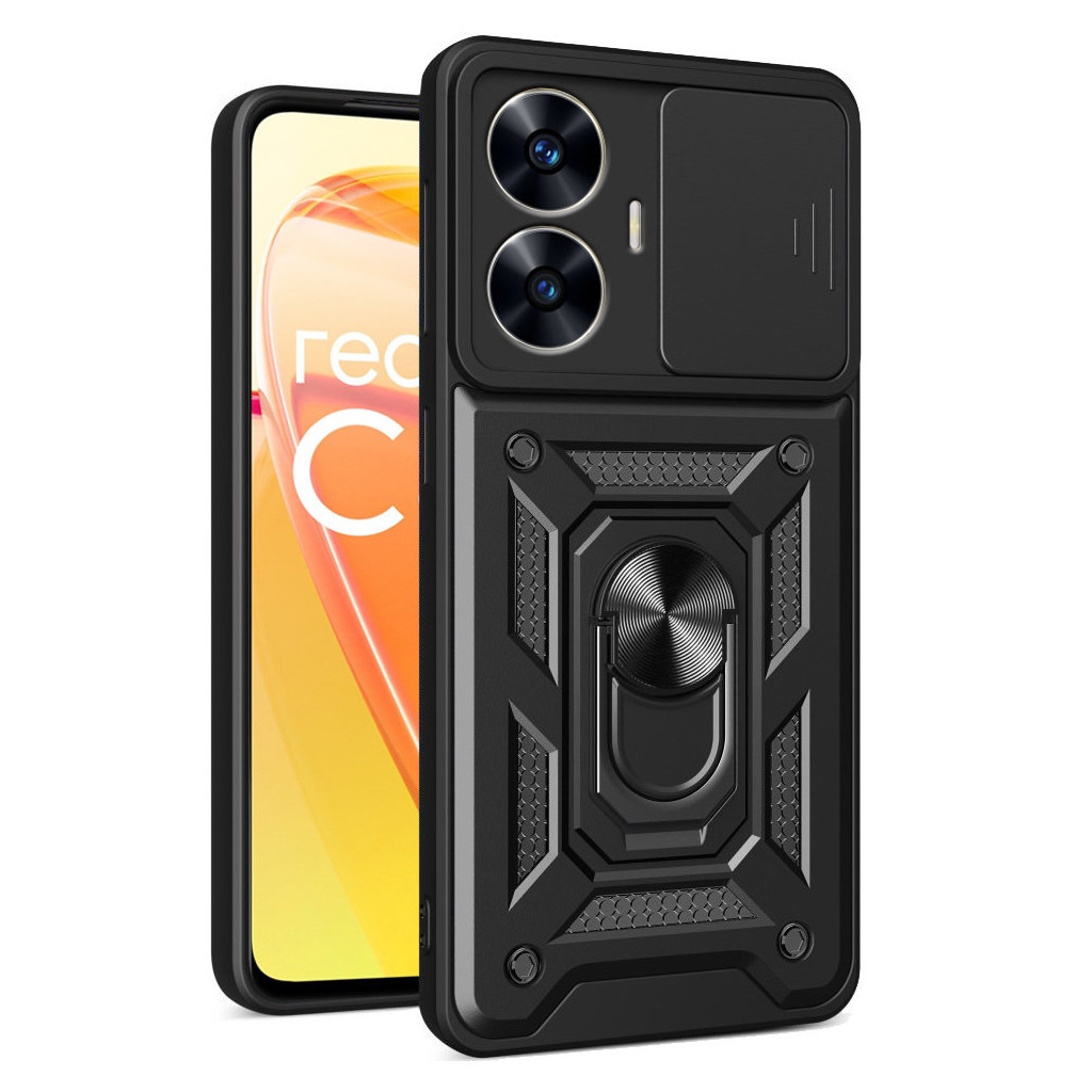 Чохол до мобільного телефона BeCover Military Realme C67 4G Black (710707) - зображення 7