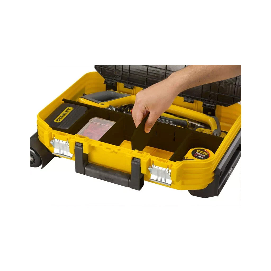 Ящик для інструментів Stanley FatMax, 540 х400 х 435 мм, армований скловолокном, з колесам (FMST1-72383) - зображення 8
