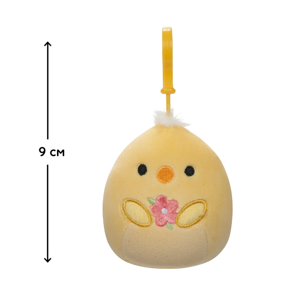 М'яка іграшка Squishmallows на кліпсі - Пташеня Трістон 9 см (SQCP00182) - зображення 2