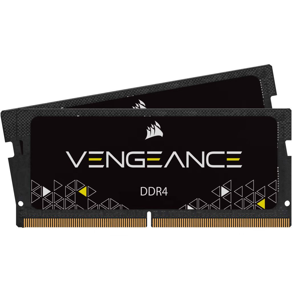 Модуль пам'яті для ноутбука SoDIMM DDR4 16GB (2x8GB) 3200 MHz Vengeance Corsair (CMSX16GX4M2A3200C22) - зображення 2