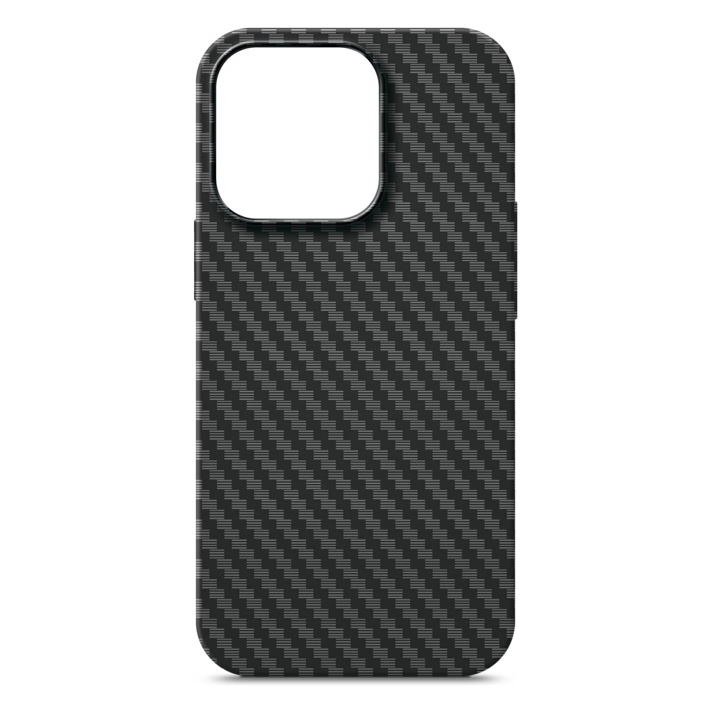 Чохол до мобільного телефона Armorstandart LikeCarbon MagCase Apple iPhone 15 Pro Black (ARM69290) - зображення 1