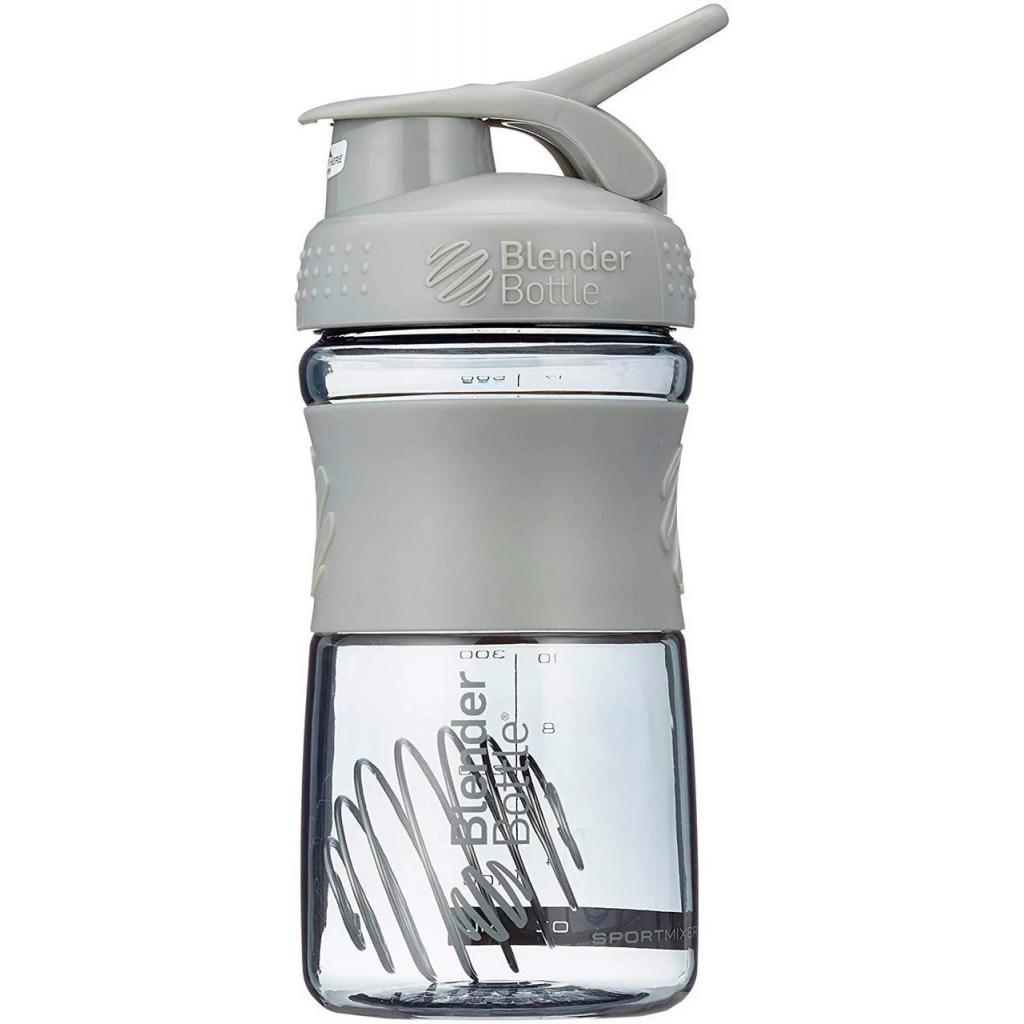 Шейкер спортивний BlenderBottle SportMixer 590ml Grey ORIGINAL (SM 20oz Grey) - зображення 5