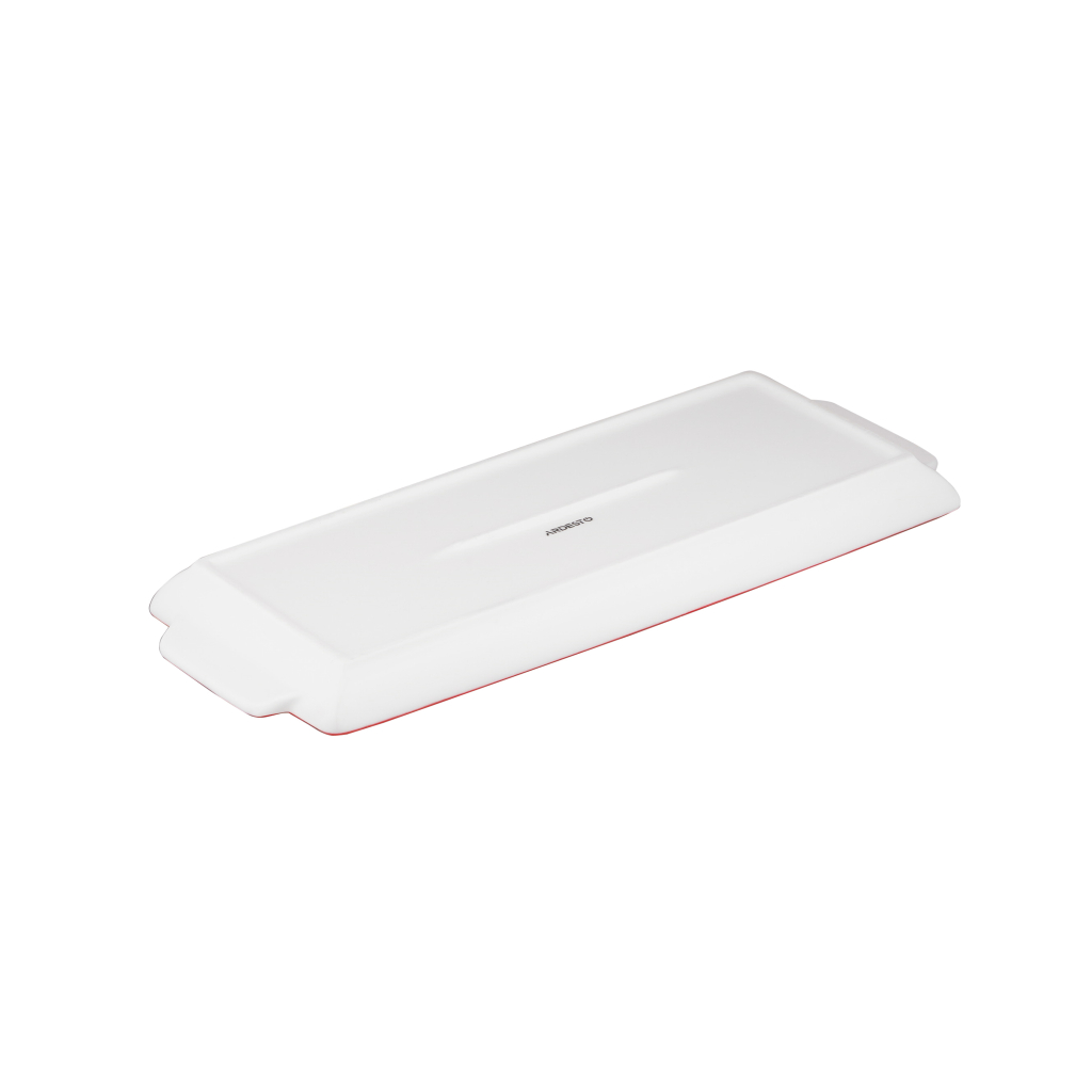 Блюдо Ardesto Christmas Gnomes, 30х12см, порцеляна, прямокутна (AR3062) - зображення 5