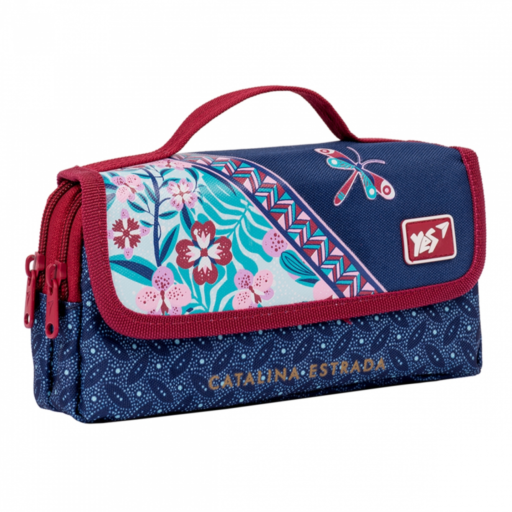 Пенал Yes PH-2-2 Catalina Estrada. Pattern (533009) - зображення 1