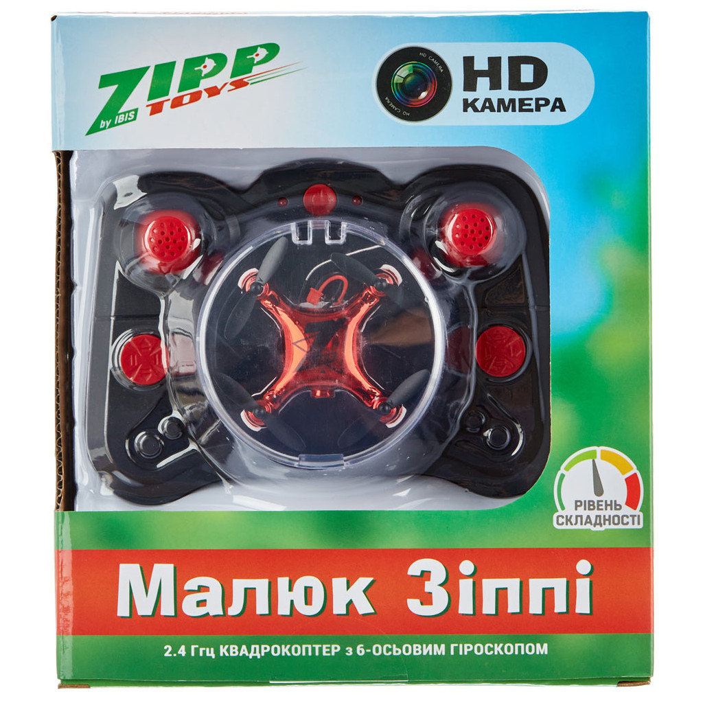 Радіокерована іграшка ZIPP Toys Квадрокоптер з камерою Малюк Zippi з дод.акумулятором, черво (CF922 red) - зображення 7