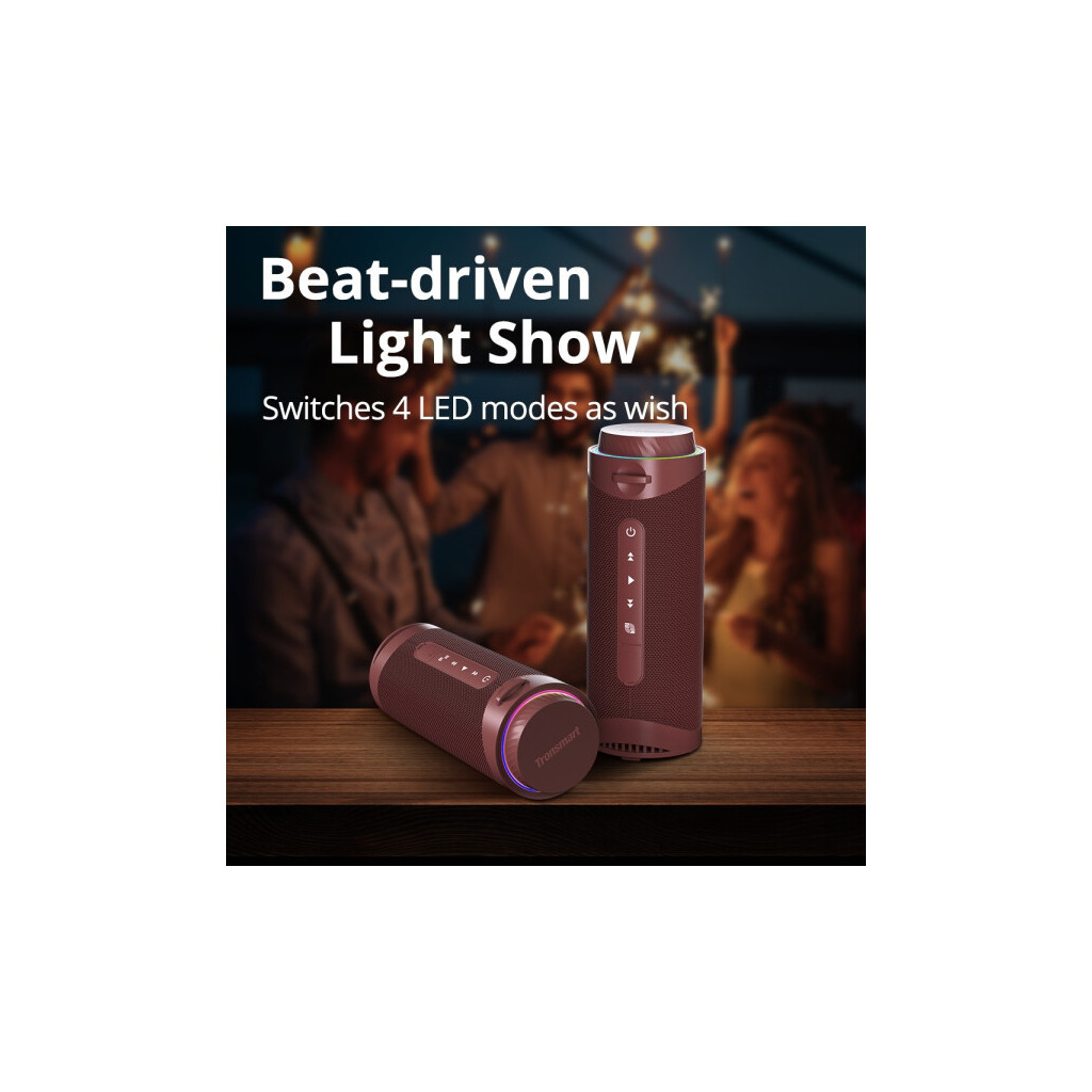 Акустична система Tronsmart T7 Dark Red (1030841) - зображення 8