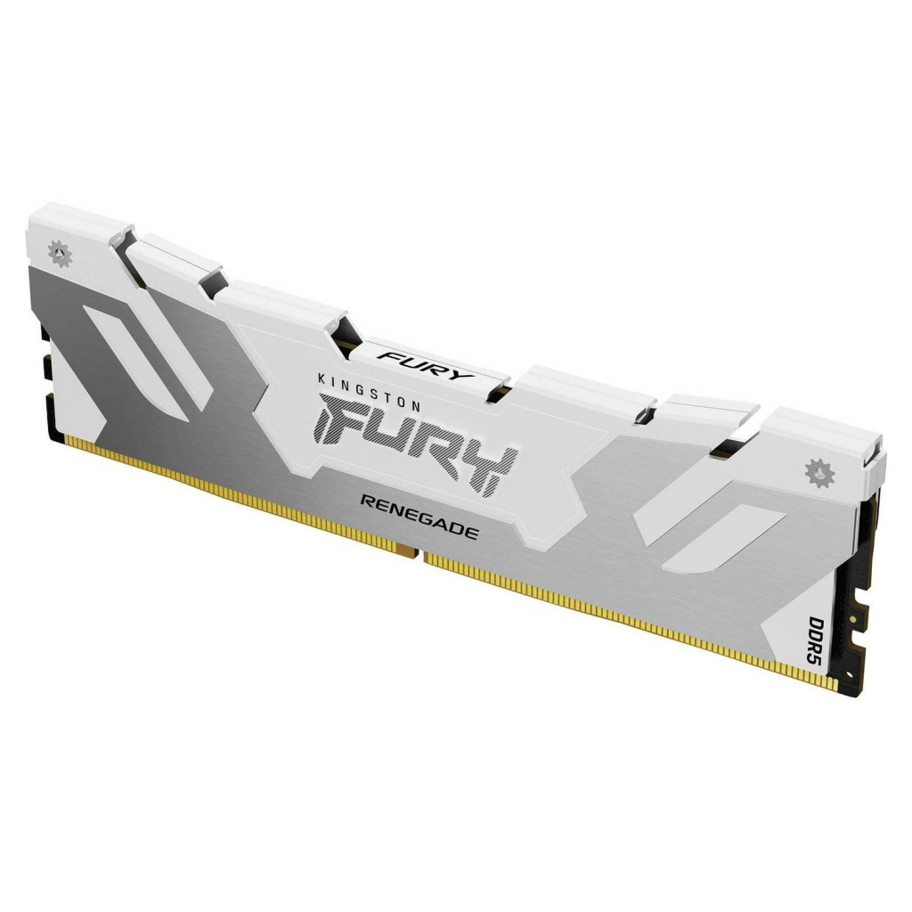 Модуль пам'яті для комп'ютера DDR5 32GB 6000 MHz Renegade White Kingston Fury (ex.HyperX) (KF560C32RW-32) - зображення 3