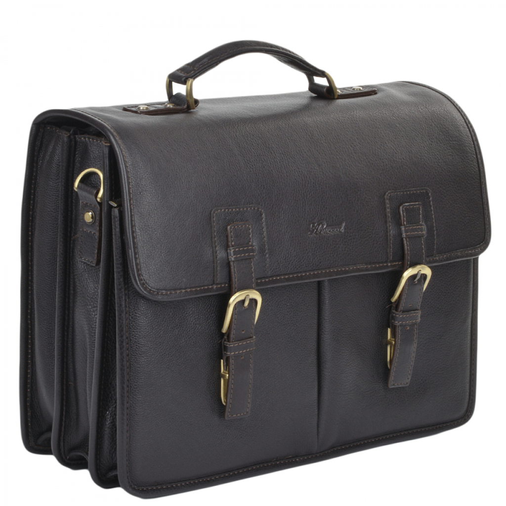 Сумка Ashwood Gareth Briefcase Brown (GARETH BRN) - зображення 2