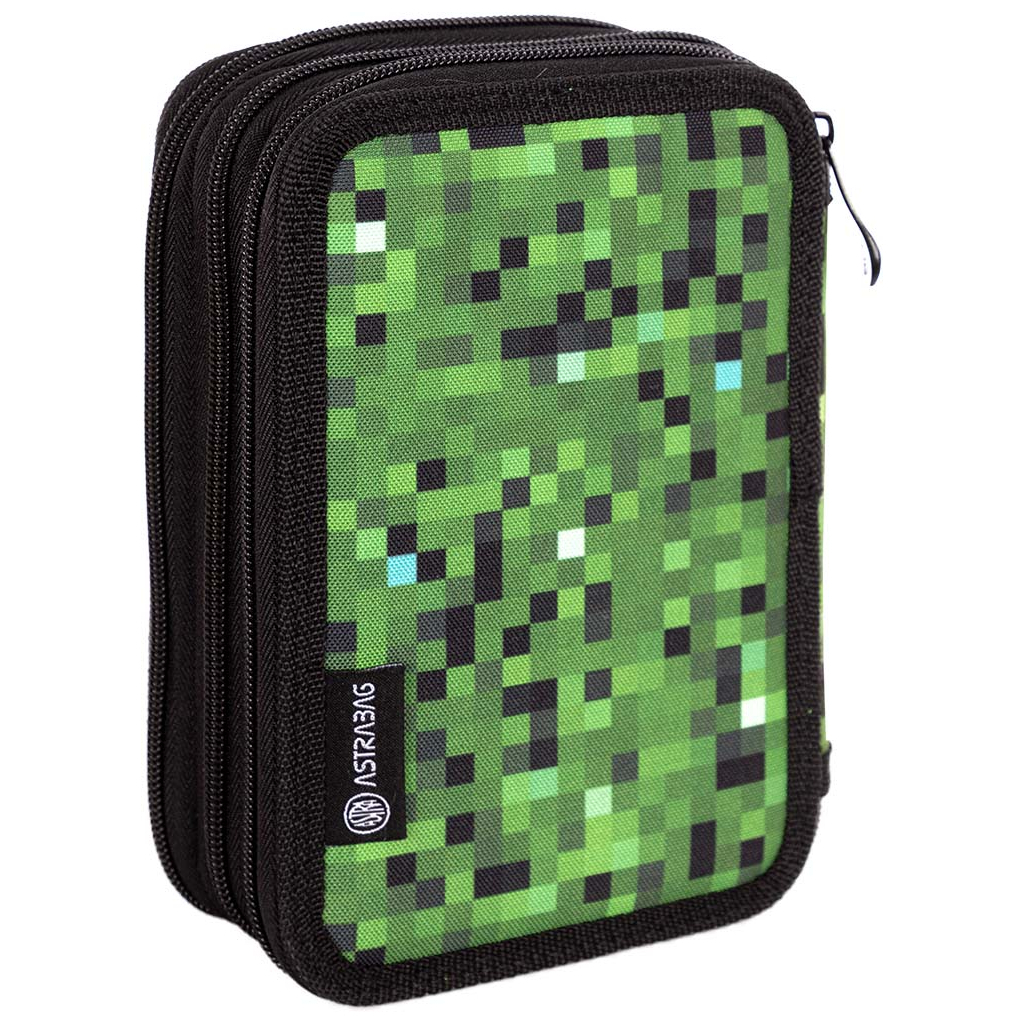 Пенал Astrabag AC31 Pixel one з наповненням, 46 предметів (503022020) - зображення 4