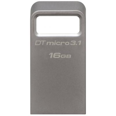 USB флеш накопичувач Kingston 16Gb DT Micro USB 3.1 (DTMC3/16GB) - зображення 1