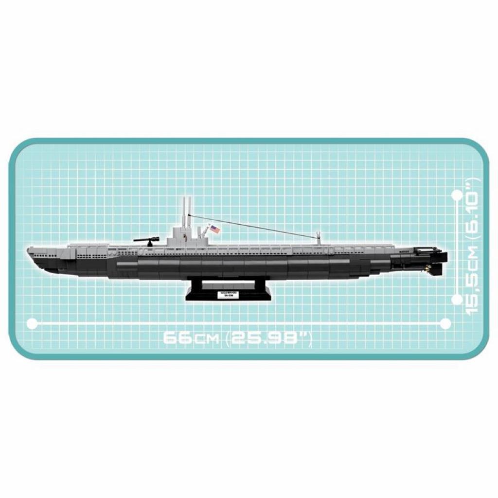 Конструктор Cobi World Of Ships Підводний човен Ваху (5902251048068) (397614) - зображення 4