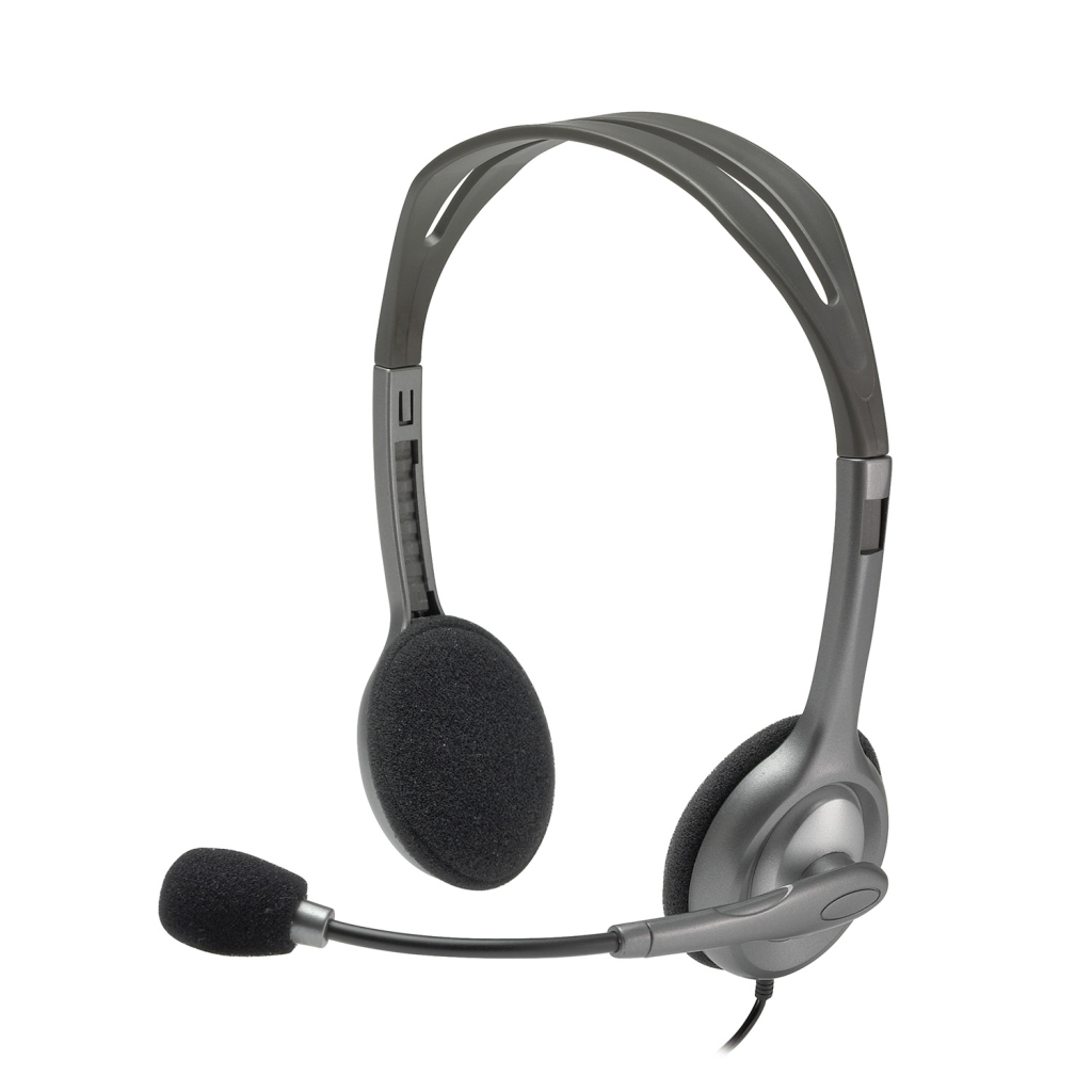 Навушники Logitech H111 Stereo Headset with 1*4pin jack (981-000593) - зображення 3
