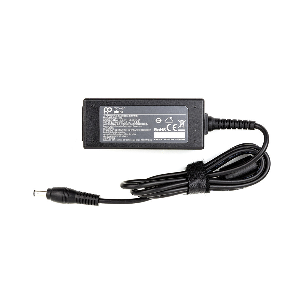Блок живлення до ноутбуку PowerPlant SAMSUNG 220V, 19V 40W 2.1A (5.5*3.0) (SA40F5530) - изображение 1